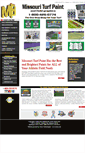 Mobile Screenshot of missouriturfpaint.com